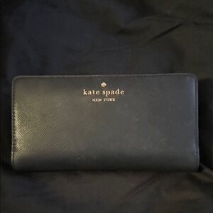Kate Spade Midnight Black Clutch